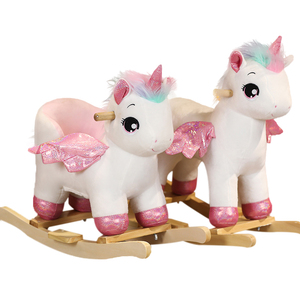 Jouet pour enfants de 2 <span class=keywords><strong>à</strong></span> 6 ans, cheval <span class=keywords><strong>à</strong></span> <span class=keywords><strong>bascule</strong></span> <span class=keywords><strong>licorne</strong></span> aux grands yeux - Product Image 3