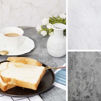 Panneau de toile de fond photo en PVC double face étanche 24 ''* 24'' pour pose à plat, photographie alimentaire, bijoux, fond de petites marchandises