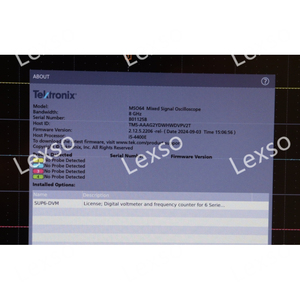Oscilloscope à signaux mixtes Tektronix Mso64-6-b8000, 8 GHz, 25 GS/s Garanti Mso64b - Product Image 4