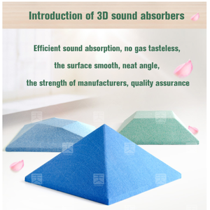 Vật Liệu Hấp Thụ Âm Thanh Bảng Điều Khiển Âm Thanh Bằng Sợi Cao Âm Thanh Bảng Điều Khiển Âm Thanh Không Đều 3D Chống Cháy Nhà Máy TianGe - Product Image 2