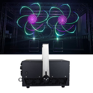 Luz Láser <span class=keywords><strong>de</strong></span> Aluminio <span class=keywords><strong>de</strong></span> 25W/31W IP65 5000K con Control DMX/ILDA <span class=keywords><strong>de</strong></span> 18/27 Canales, Color Luz del Día, para Escenarios, Teatro, Discotecas, Fiestas y Espectáculos - Product Image 1