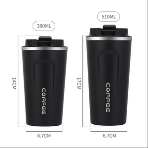 2025 New Design Custom Logo 380ml 510ml Smart Led Temperature Display Stainless Steel Vacuum Coffee Cup Insulated Thermal <b>Mug</b> - Product Image 4