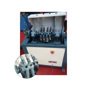 Construction project rusty steel polishing machine rebar rust grinding machine oxide layer steel pipe descaling machine