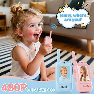 El Mejor Regalo para Niños, Walkie Talkies con Video para Edades de 4 a 12 Años, Juguete Interactivo para Padres e Hijos, Alcance de 1.5 km, Walkie Talkies para Niños - Product Image 5