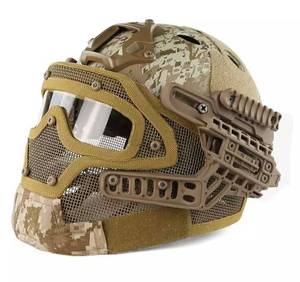 屋外トレーニング戦術ヘルメットCasco Tactico保護通気性メッシュCSゲームACUデジタルフルフェイスマスク高速ヘルメット - Product Image 5