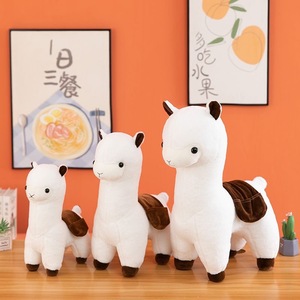 Nueva llegada al por mayor bebé niños regalos juguete Llama <span class=keywords><strong>peluches</strong></span> personalizados Alpaca animales de peluche juguetes de peluche - Product Image 4