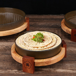 Plato creativo de tripas estilo montaña para hot pot, plato de tripas de mil capas, plato de tripas de ganso, lonchas de lomo de cerdo - Product Image 1