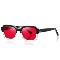 Lunettes optiques anti-lumière bleue de forme rectangulaire, monture TR90, couleurs jaune, orange, rouge, adaptées à toutes les formes de visage, OEM ODM