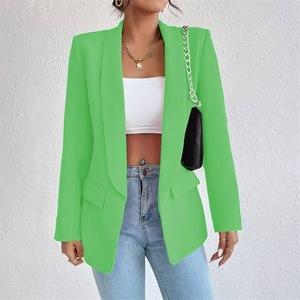 Eleganter Damen-<span class=keywords><strong>Blazer</strong></span> in Rosa, Lässige Offene Jacke mit Langen Ärmeln für Büro, Geschäftliches, Formelle und Alltägliche Anlässe - Product Image 4