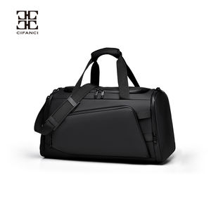 Bolsa de Lona de Viaje para Hombre, a la Moda, Gran Capacidad, Impermeable, para Fin de Semana, Multifuncional para Viajes de Negocios, Gimnasio y Deportes - Product Image 3