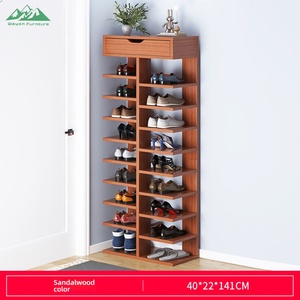 Wayon Modern Wooden Living Room <strong>Shoe</strong> <strong>Rack</strong> with 5 Layers <strong>Storage</strong> for <strong>Shoes</strong> Bags and Wallet Multi Functional Organizer - Product Image 5