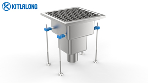 Hệ thống thoát nước sàn kitlalong với ổ cắm dọc tùy chỉnh thiết kế sàn nhà bếp thương mại cống - Product Image 2