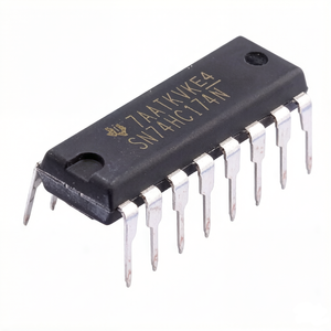 Circuit intégré logique SN74HC174NE4 DIP-16, composant électronique pour la conception et la réparation de circuits, Flip-Flops Hex D-Type Flip-Flop Clear 2V-6V - Product Image 1