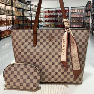 Nouveau Sac à Bandoulière Élégant et Polyvalent en PU Couleur Unie pour Femme, Grande Capacité, Sac Fourre-Tout Pratique pour le Commerce International - Product Image 3