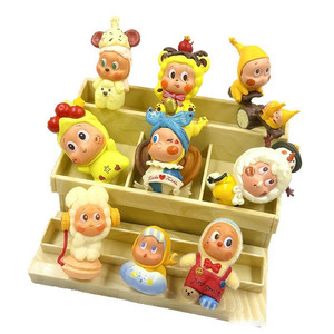 Figurines mignonnes pour voiture et décorations de bureau - Ornements tendance style <span class=keywords><strong>anime</strong></span> en PVC, thème fantastique et science-fiction, porte-stylos rotatif PHJ - Product Image 5