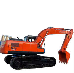 Excavatrice sur chenilles Hitachi ZX200 d'occasion 100% originale, fabriquée au Japon, moteur Isuzu, puissance 125 kW, capacité de la benne 0,91 m³ - Product Image 1