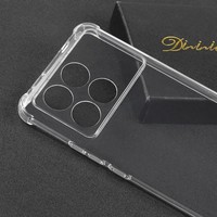 Funda Transparente para Teléfono Móvil Redmi 15C 4G 5G 15T Pro Versión Internacional 14C, TPU, Protección Anticaídas en las Cuatro Esquinas