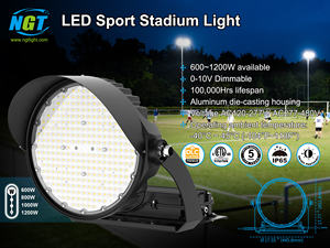 Éclairage LED extérieur pour espaces publics, entrepôt américain, 600W/480W/360W, IP65, pour routes, parkings, éclairage de rue, stades - Product Image 3