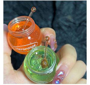 <span class=keywords><strong>Masque</strong></span> Lèvres Gelée de Miel Bio Marque Blanche à l'Aloe Vera – Réduit les Ridules, Hydrate en Profondeur, Répare les Lèvres Sèches, Nourrit et Hydrate - Product Image 1