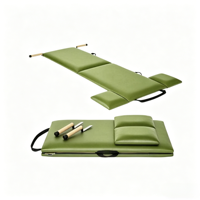 Planche de Pilates pliable personnalisée, équipement d'entraînement portable pour le yoga et les étirements à domicile, tapis de Pilates pliable