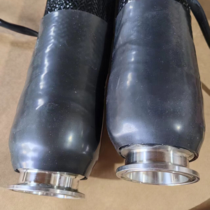 Fornitore Cinese di Morsetti Sanitari in PTFE di Alta Qualità Riscaldati Elettricamente per Cioccolato con Termostato 110V - Product Image 1