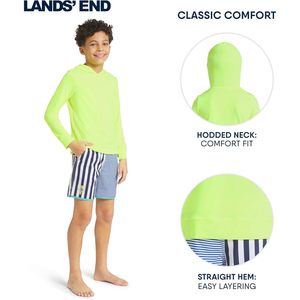 FOXA T-shirt de protection solaire à manches longues et à capuche pour garçons UPF 50+ - Product Image 6