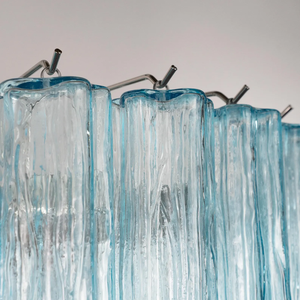 Nouveau design Bars <span class=keywords><strong>d</strong></span>écoratifs modernes Lobby Chambres Lustre en verre bleu - Product Image 4