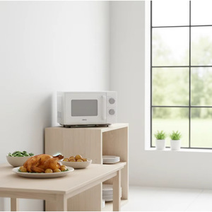 ORVICA Electric Oven, European Style, Multifunctional, <b>Small</b> Mechanical Turntable Baking Oven, Kitchen <b>Microwave</b> Oven - Product Image 1