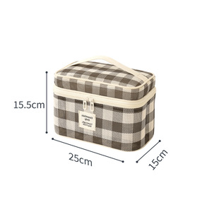 Polyester Mesh Makeup <b>Bag</b> <b>with</b> <b>Zipper</b> Closure <b>Large</b> Capacity Eco-Friendly Travel for <b>Storage</b> Cosmetic Organizer - Product Image 6