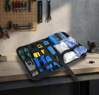 Kit d'outils réseau professionnel pour la réparation d'ordinateurs et la mise en réseau LAN à domicile, de haute qualité