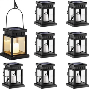 Lanterne Solaire <span class=keywords><strong>LED</strong></span> Suspendue CXS Effet <span class=keywords><strong>Bougie</strong></span> pour Extérieur – Piquets Lumineux pour Jardin, Patio, Allée – Blanc Chaud Certifié CE RoHS Garantie 1 An - Product Image 2