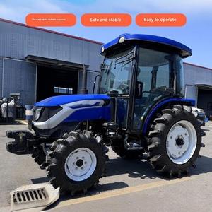 Tractor de 4 Ruedas para Preparación del Suelo en Huertos de Almendras, Recolección de Frutos Secos y Transporte - Product Image 6