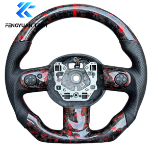 Volant de voiture en fibre de carbone pour <span class=keywords><strong>Mini</strong></span> JCW R56 F56 F54 F55 F60 Cooper S Sport 2017 2018 2019 2020 <span class=keywords><strong>2021</strong></span> 2022 sans airbag - Product Image 5