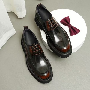Business <b>Men</b> <b>Dress</b> Lace-up Oxford Shoes Elegant Style Comfortable High Quality Formal 2023 Hot Sale Full Genuine Leather Luxury - Product Image 5