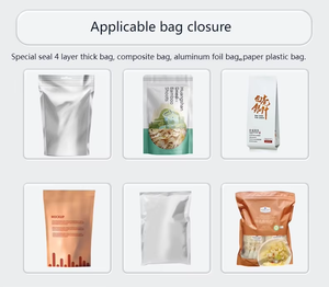 FKR-200 petit outil manuel de scellage d'impulsion de scellage de sac manuel pour le sachet en aluminium de sac de poche de papier en plastique - Product Image 6