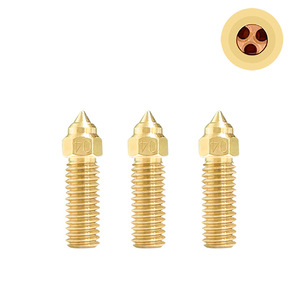 Boquilla Creality K1 de latón de 0,4mm CHT con tres orificios para accesorio de impresora 3D Ender-3 V3 KE - Product Image 5