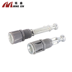 Ming Xin Alloy Expansion <b>Rod</b> 33.5 43.5mm Zinc Plated Furniture Connector For Cabinet Shelf Support - Product Image 3