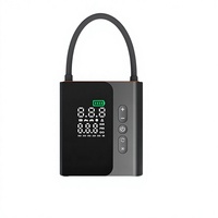 Gonfleur de pneus de voiture portable sans fil 7800mAh 150PSI, pompe à air électrique avec rangement dissimulé et manomètre numérique