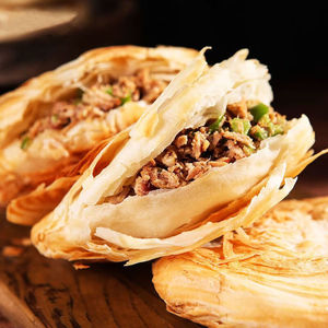 Pastelería instantánea OEM comida seca saludable asiática pastel <span class=keywords><strong>chino</strong></span> entero alimentos con sabor <span class=keywords><strong>chino</strong></span> <span class=keywords><strong>congelado</strong></span> hamburguesa y <span class=keywords><strong>pan</strong></span> - Product Image 3