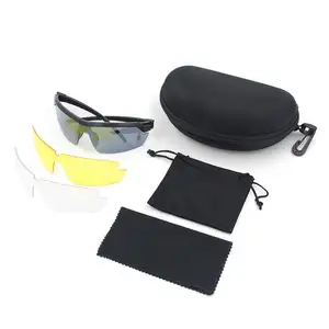 Lunettes de soleil tactiques de Protection des yeux CE, Protection UV, lunettes de sécurité