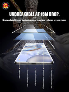 Protecteur en verre incurvé Full Glue HD Clear OG Protecteur d'écran de téléphone incurvé Accessoires de téléphone pour Samsung Xiaomi INFINIX & Curved - Product Image 5