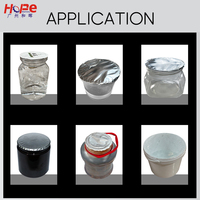 Machine automatique de thermoscellage de film en rouleau pour le scelleur de tube de papier d'aluminium de pot de tasse de bouteille de seau en plastique