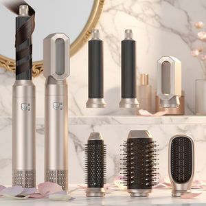 ชุดไดร์เป่าผมระดับมืออาชีพ 5-in-1 พร้อมดิฟฟิวเซอร์ ไดร์เป่าผมความเร็วสูง RV Ready-Styler แปรงและหวี - Product Image 3