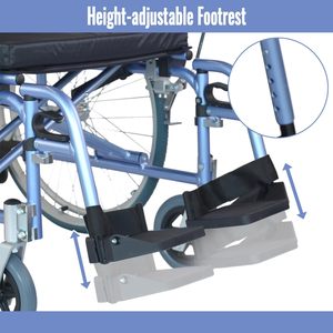 Silla de Ruedas Eléctrica Plegable con Motores Extraíbles Rápidos - Product Image 3