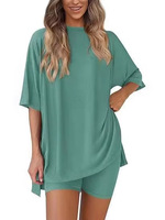 Ensemble de costume décontracté pour femme, style européen et américain, collection printemps-été, vente en gros et personnalisation