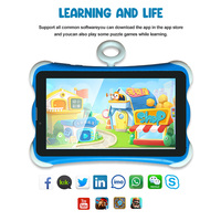 Barato Enfants Tabletas Infantiles Android 7 Pulgadas Tablet Pc Educativo Tablette Pour Enfant Kids Tablet con tarjeta SIM