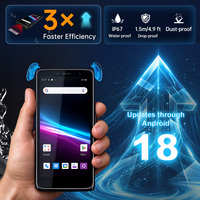 FARSET F20X PDA d'entreprise Android avec scanner, écran HD 5,5 pouces, roaming sans coupure non amovible pour la gestion des stocks