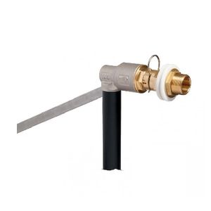 Válvula de flotador de latón prensado de 3/4 pulgadas, longitud 11.7 cm, para válvulas de llenado - Product Image 1
