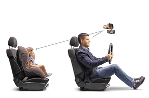 Espejo de Observación para Bebés, Espejo Acrílico con Clip para el Interior del Automóvil, Espejo Retrovisor Personalizable para Niños - Product Image 6