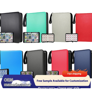 Jiugong Gebao Kemeng PU fermeture éclair <span class=keywords><strong>livre</strong></span> de cartes à feuilles mobiles étanche Pokémon jeu Collection Dongguan usine lot - Product Image 4